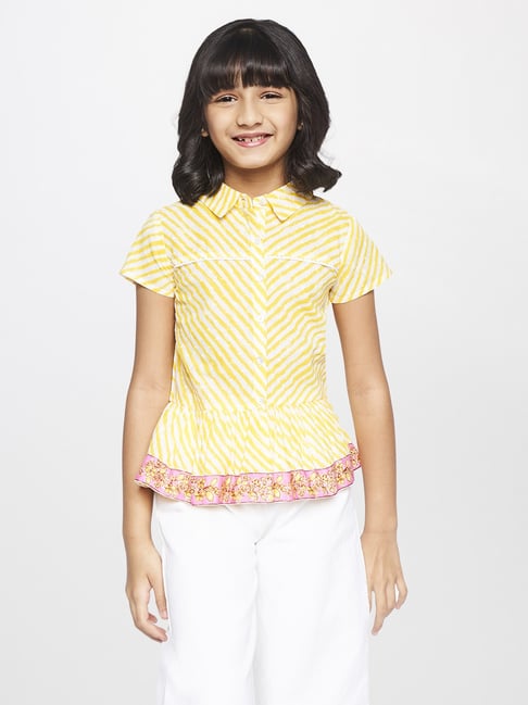 global desi yellow top