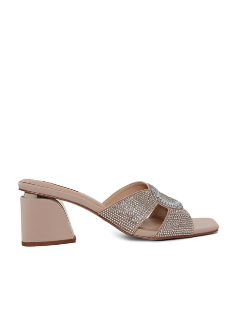 Aldo Women's Beige Casual Sandals