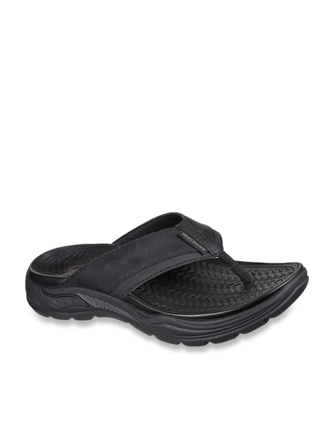 Buy Black Sandals for Men by Skechers Online | Ajio.com