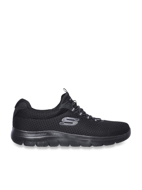 Buy Skechers Men's SUMMITS Black Casual Sneakers for Men at Best