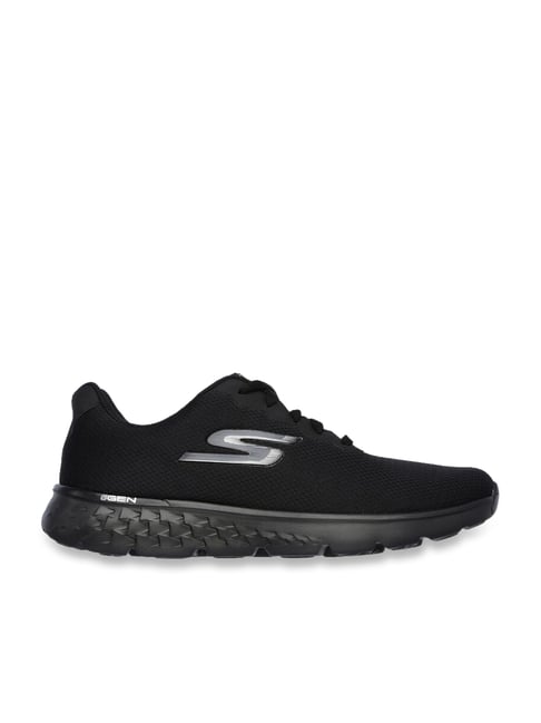 Skechers Men's GO RUN 400 Anthracite Black Running Shoes