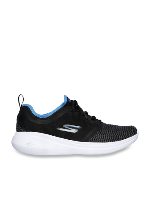 Skechers Men's GO RUN FAST Obsidian Black Running Shoes