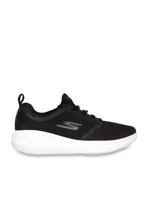 Skechers Men's GO RUN FAST Midnight Black Running Shoes