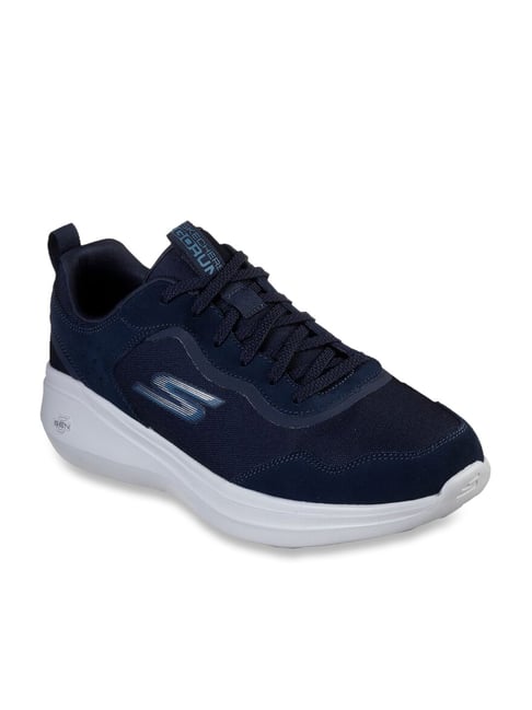 Buy Skechers Men's GO RUN FAST Peacoat Navy Running Shoes for Men