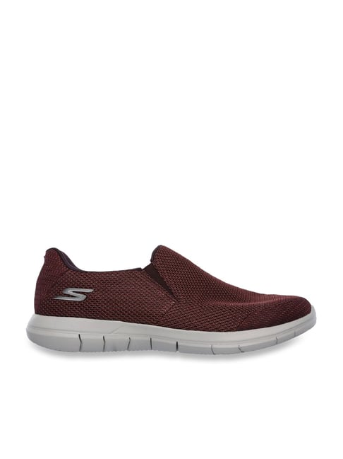 Skechers Men's GO FLEX 2 Wine Walking Shoes