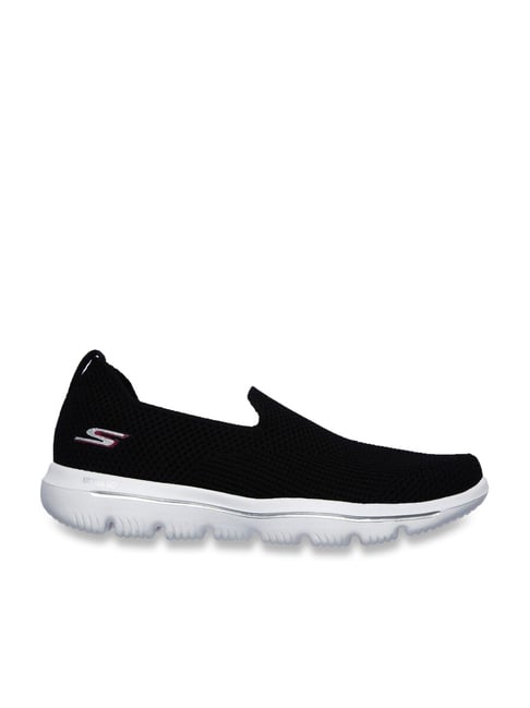 Skechers Women's GO WALK EVOLUTION ULTRA Black Walking Shoes