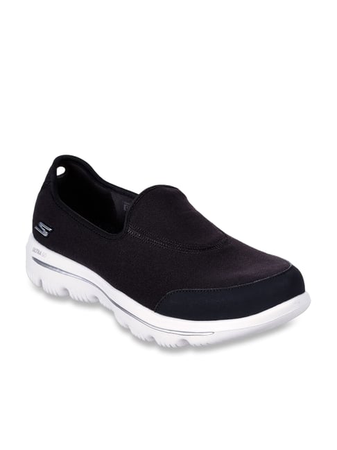 skechers gowalk evolution women's shoes in black