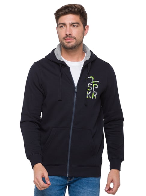 Spykar hooded outlet sweatshirt