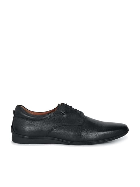 Carbon Black Derby Shoes 