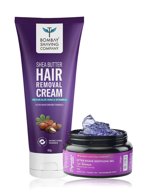 Buy Bombay Shaving Company Women Shea Butter Hair Removal Combo