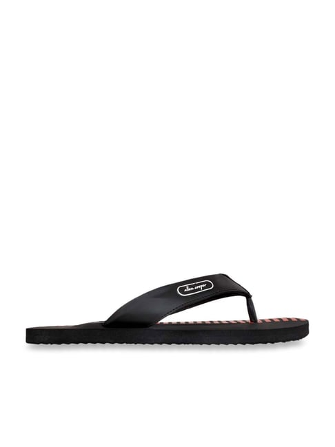 Buy Allen Cooper Men s Black Flip Flops for Men at Best Price