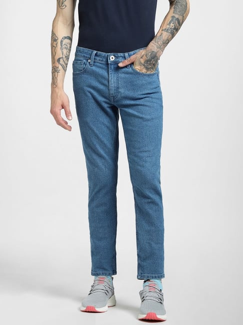 Jack & Jones Light Blue Denim Slim Fit Jeans