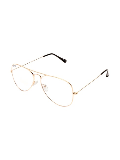 Amazon.com: SUNNYPRO Clear Lens Glasses Oversized Aviator Frame UV400 Gold  Halloween Costume : Clothing, Shoes & Jewelry