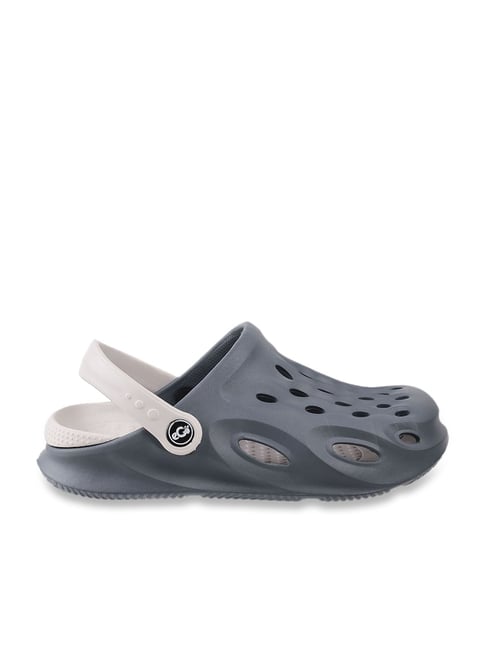 Walkway Men's Off White Back Strap Clogs