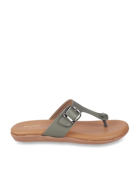 Olive green womens discount sandals