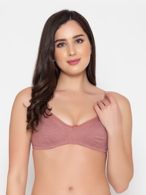 Clovia Pink Non Wired Non Padded T-Shirt Bra Price in India