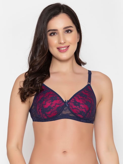 Clovia Blue Non Wired Padded T-Shirt Bra Price in India