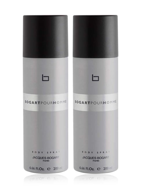 Jacques Bogart Pour Homme Deodorant Spray (Pack of 2)