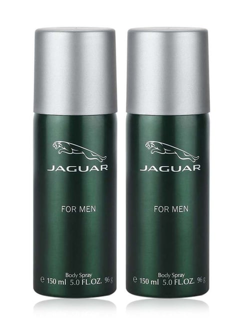 Jaguar For Men Deodorant Spray (Pack of 2)