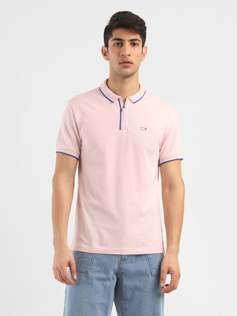 Levis Levi's Pink Regular Fit Polo T-Shirt