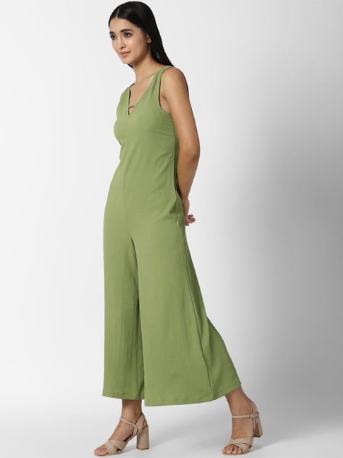 Buy Forever 21 Green Full Length Jumpsuit for Women Online Tata CLiQ