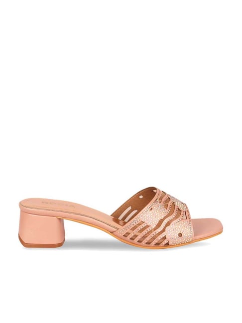 Rocia by Regal Women's Pink Ethnic Sandals Price in India