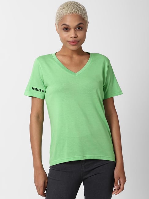 Buy Forever 21 Green Regular Fit Leggings for Women's Online @ Tata CLiQ