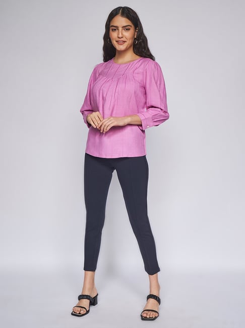 Buy Skechers Pink High Rise Leggings for Women Online @ Tata CLiQ