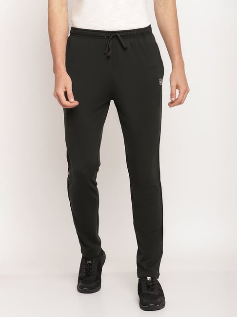 Octave Olive Regular Fit Trackpants-Octave-Apparel-TATA CLIQ