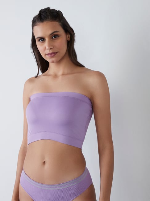 Superstar Purple Tube Bra Price in India