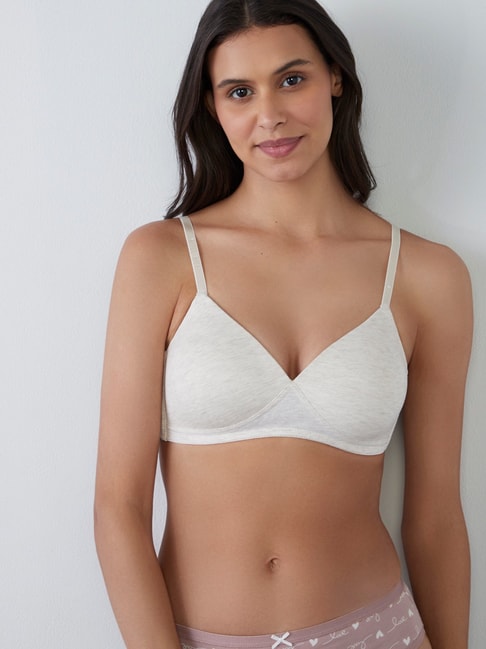 Wunderlove by Westside Off-White Non-Wired Bra Price in India, Full  Specifications & Offers
