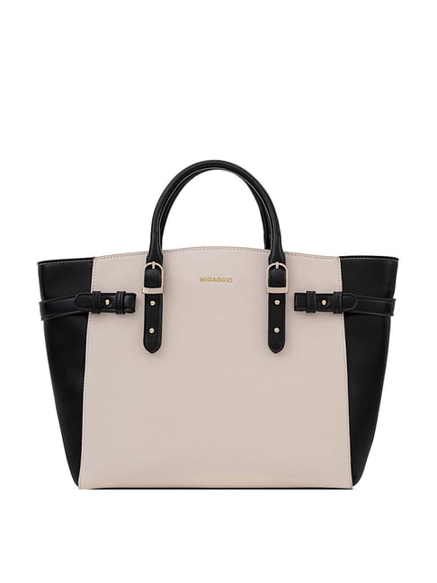 Buy Miraggio Fall Black Large Rosalind Tote Handbag at Best Price @ Tata  CLiQ