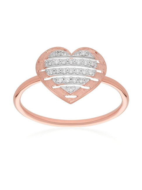 Pandora Timeless Wish Sparkling Heart Ring, Gold-Plated | REEDS Jewelers