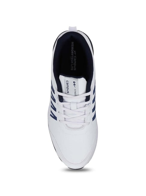Campus Men's BRAZIL PU White Running Shoes