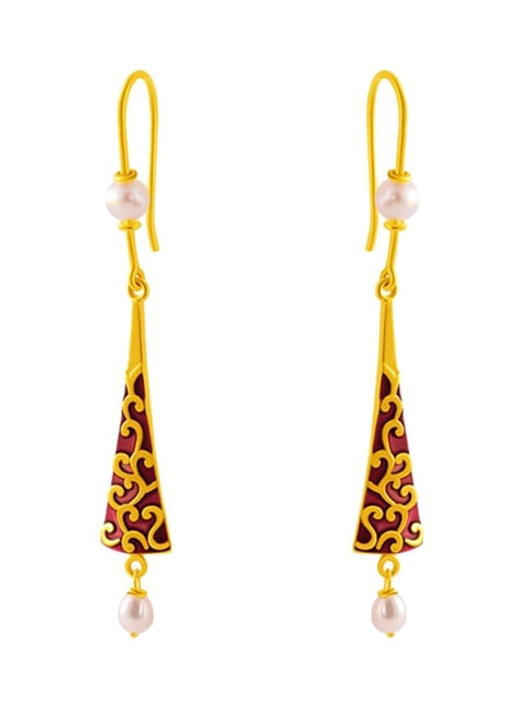 11 OFF on PC Chandra Jewellers Yellow Gold 22kt Stud Earring on Flipkart   PaisaWapascom