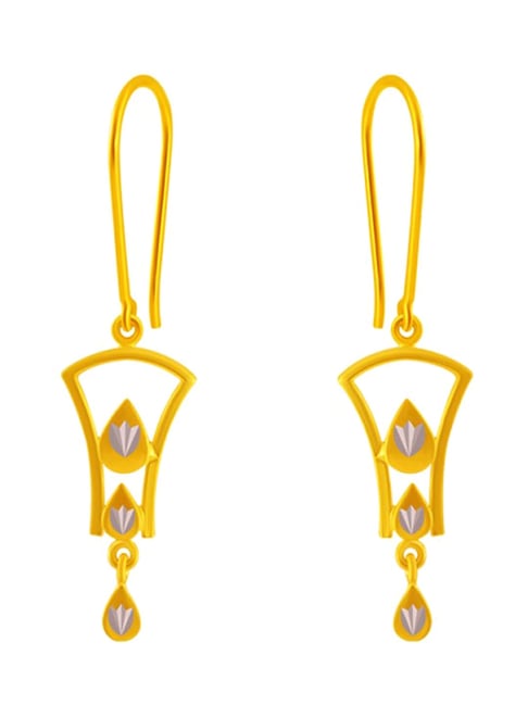 P.C. Chandra Jewellers 14k Gold Earrings for Women-picture-37