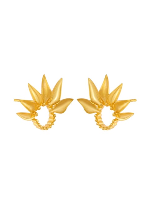 P.C. Chandra Jewellers 14k Gold Earrings for Women-picture-35
