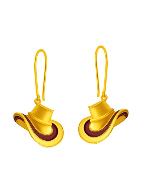 P.C. Chandra Jewellers 14k Gold Earrings for Women-picture-33