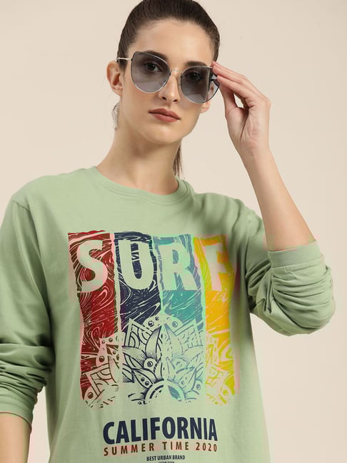 Buy Dillinger Pista Graphic Print T-Shirt for Women Online Tata CLiQ