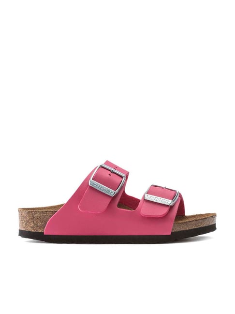 Pink kids online birkenstocks