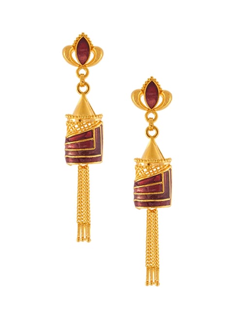 P.C. Chandra Jewellers 22k Gold Earrings for Women-picture-13