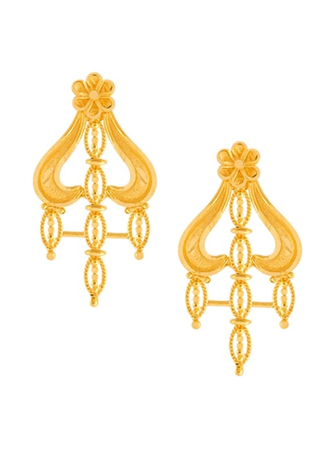 P.C. Chandra Jewellers 22k Gold Earrings for Women-picture-33