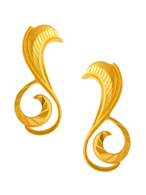 P.C. Chandra Jewellers 22k Gold Earrings for Women-picture-13