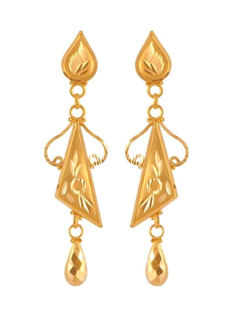 1/3 CT. T.W. Diamond Flat Front Twist Earrings in 10K Gold | Zales