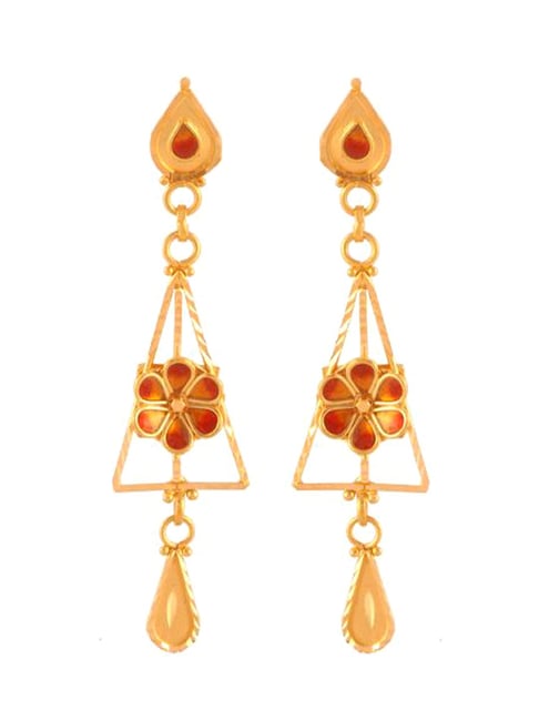 P.C. Chandra Jewellers 22k Gold Earrings for Women-picture-26