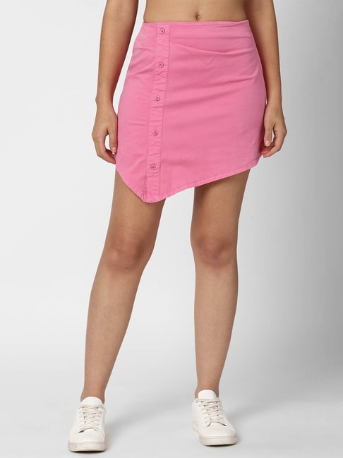 Forever 21 Pink Mini Skirt Price in India