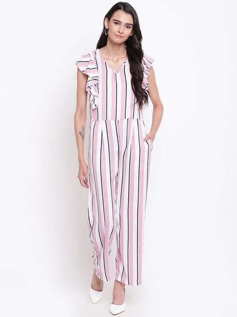 The Boden Striped Jumpsuit - Call Me Liz