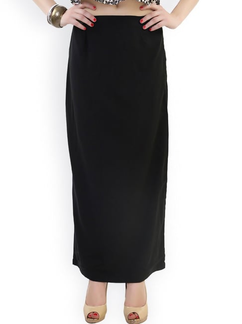 Belle Fille Black Maxi Skirt Price in India