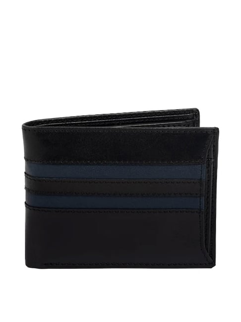 Buy Men Brown 100% Leather Wallet Online - 688011 | Van Heusen