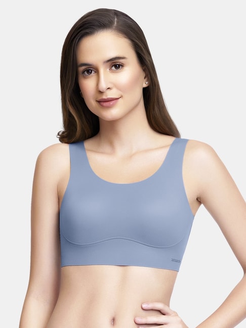 Amante Blue Padded Sports Bra Price in India